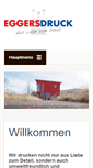 Mobile Screenshot of eggers-druck.de